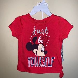 Minnie Mouse marching shorts set